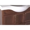 Тумба с раковиной ASB-Woodline Салерно 105 орех антикварный. Фото 1