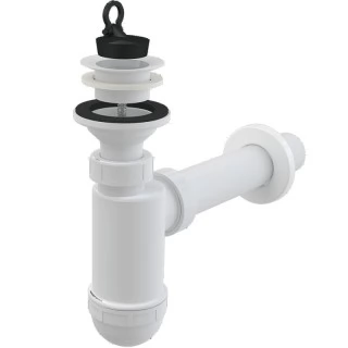 Сифон для раковины Alcaplast A42 белый