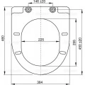 Крышка-сиденье AlcaPlast Softclose A66 для унитаза. Фото 1