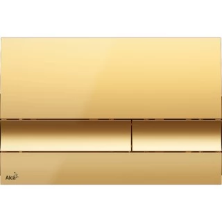 Клавиша смыва Alcaplast Basic M1725 золото