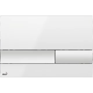 Клавиша смыва AlcaPlast Basic M1730 белая