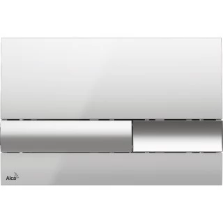Клавиша смыва Alcaplast Basic M1741 хром глянцевый