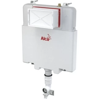 Смывной бачок скрытого монтажа AlcaPlast Basicmodul Slim AM1112 с двумя режимами