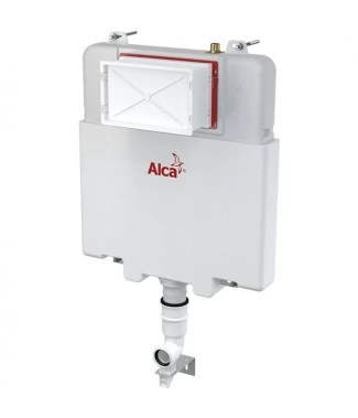 Смывной бачок скрытого монтажа AlcaPlast Basicmodul Slim AM1112 с двумя режимами