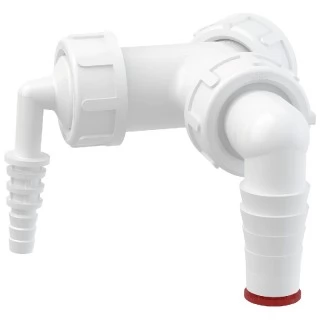 Колено с двумя штуцерами G1"/8-23 AlcaPlast P149Z