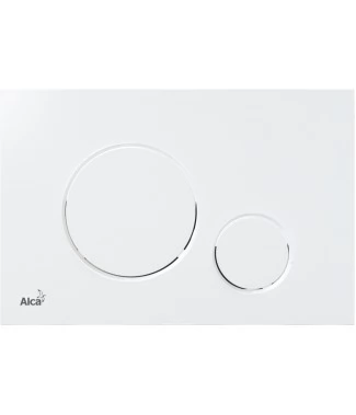 Кнопка смыва AlcaPlast THIN M670 белый