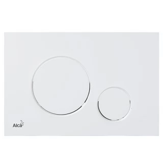 Кнопка управления AlcaPlast THIN M676 белый матовый