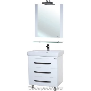 Комплект мебели Bellezza Рокко 80 напольная, белый
