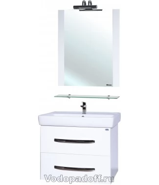 Комплект мебели Bellezza Рокко 80 подвесная, белый