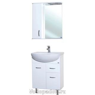 Комплект мебели Bellezza Уют 60 с 1 ящиком, белый