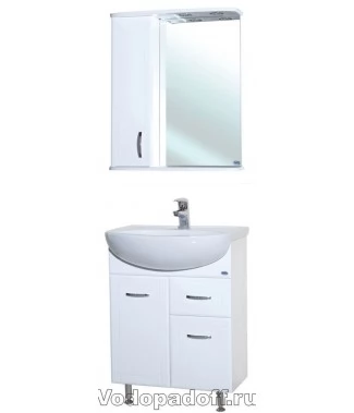 Комплект мебели Bellezza Уют 60 с 1 ящиком, белый