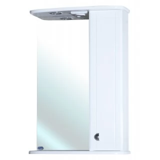 Зеркало-шкаф для ванной Bellezza Астра 50 L белый