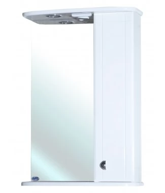 Зеркало-шкаф для ванной Bellezza Астра 50 L белый