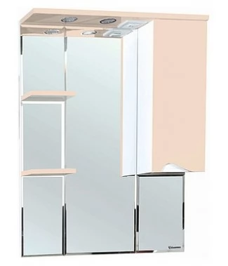Зеркало Bellezza Эйфория 80 L, бежевый
