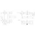 Смеситель Bravat Whirlpool F678112C-01 для ванны. Фото 1