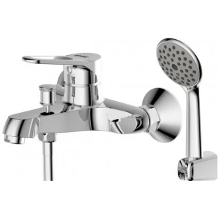 Смеситель Bravat Eco-D F693158C-B для ванны с душевым гарнитуром