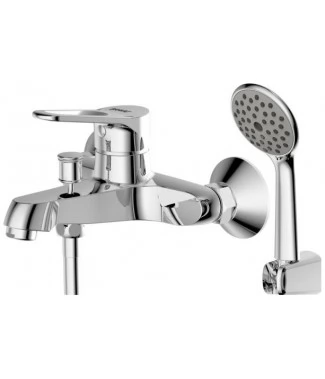 Смеситель Bravat Eco-D F693158C-B для ванны с душевым гарнитуром