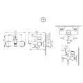 Смеситель Bravat Palace F6172217CP-01-RUS для ванны. Фото 1