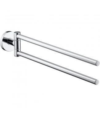Полотенцедержатель Hansgrohe Logis 40512000 двойной