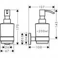 Дозатор Hansgrohe Logis Universal 41714000. Фото 1