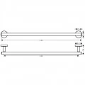 Полотенцедержатель Hansgrohe Logis Universal 41716000. Фото 1