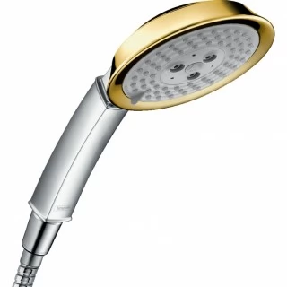 Ручной душ Hansgrohe Raindance Classic 28548090 хром, золото