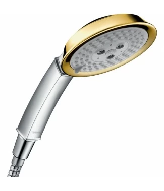Ручной душ Hansgrohe Raindance Classic 28548090 хром, золото