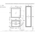 Комплект мебели Opadiris Карат 100 (серебро). Фото 1