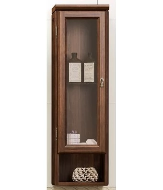 Шкаф навесной Opadiris Клио 30 L, орех антикварный