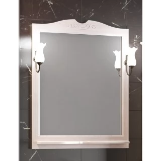 Зеркало Opadiris Тибет 80 беленый бук