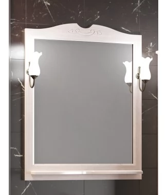 Зеркало Opadiris Тибет 80 беленый бук