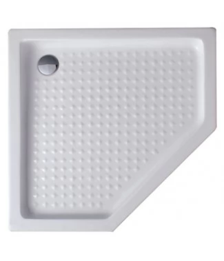 Поддон для душа Cezares Tray 100 см пятиугольный, акриловый