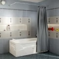 Карниз для ванны Radomir 180x80 г-образный 1-12-2-0-0-992. Фото 1