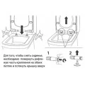 Крышка-сиденье Roca Dama Senso 801512004 c микролифтом. Фото 1