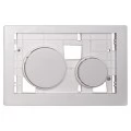 Кнопка смыва TECE Loop Modular 9240666 кнопка хром, стекло на выбор. Фото 2
