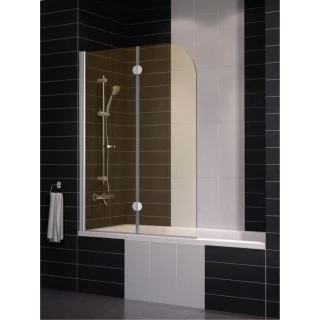 Шторка на ванну Vegas Glass E2V 0120 08 05 L профиль хром, стекло бронза