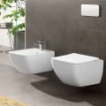 Крышка-сиденье Villeroy & Boch Venticello 9M79 S101 с микролифтом, петли хром. Фото 3