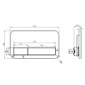 Кнопка смыва Villeroy & Boch Viconnect 9224 9069 матовый хром. Фото 1