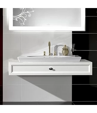 Тумба с раковиной Villeroy & Boch La Belle белая, 1 ящик