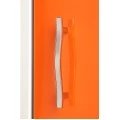 Экран под ванну Francesca Luxe 150х53, оранжевый, белый профиль. Фото 1