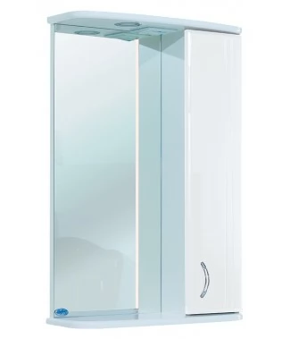 Зеркало-шкаф Bellezza Астра 55 L, белый