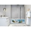 Фотоэкран под ванну Francesca Premium 170 летающий город. Фото 1