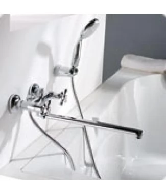 Смеситель LeMark STANDARD LM2101C универсальный с плоским изливом