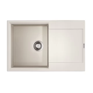 Мойка кухонная Omoikiri Daisen 78T-WH белый