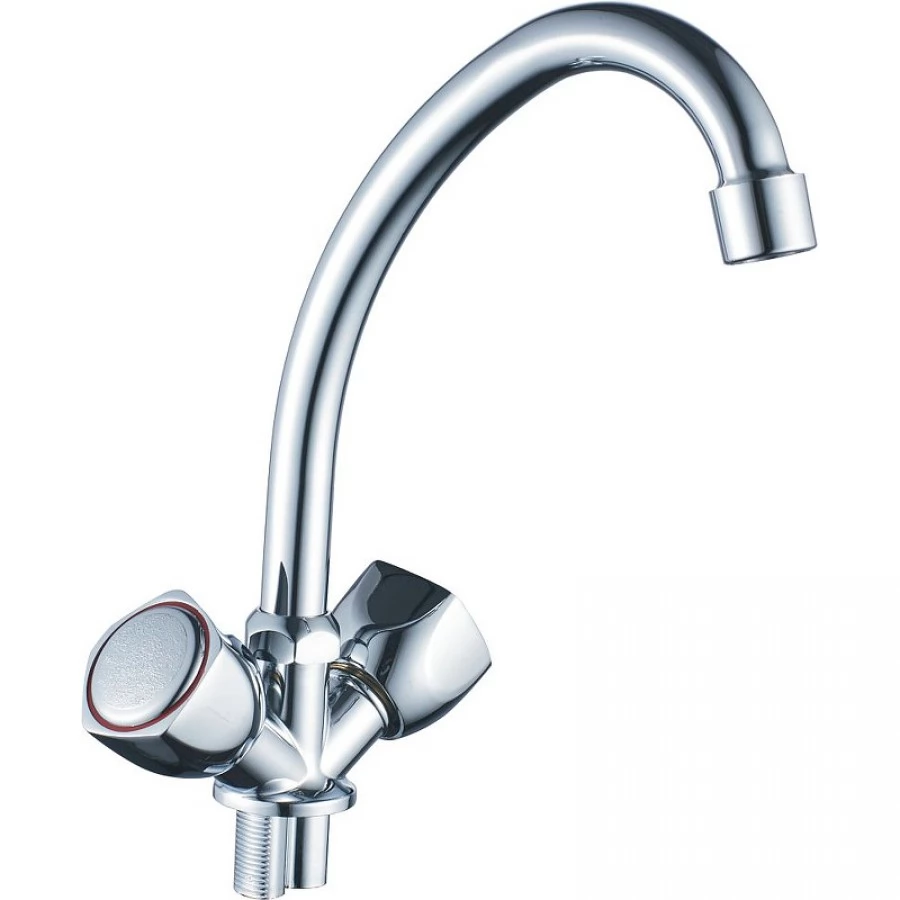 Смеситель для кухни Cron CN4009-2, хром