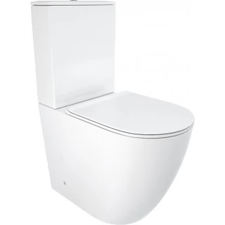 Унитаз-компакт Cerutti Spa Bella 8709 безободковый, с микролифтом