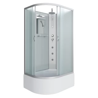 Душевая кабина Niagara Classic NG-2310-14RBKTG 120x80, высокий поддон