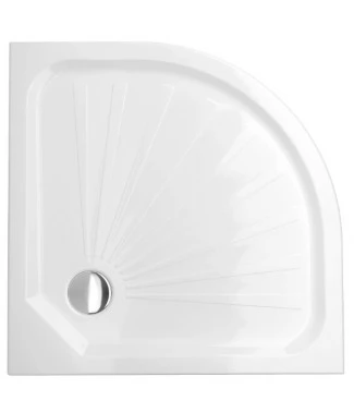 Поддон для душа 1Marka Modern 90x90 полукруглый низкий
