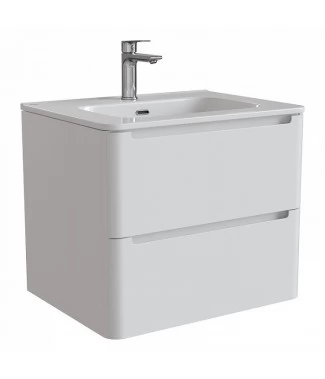 Тумба с раковиной Iddis Edifice 60 подвесная, белая