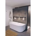 Акриловая ванна Riho DESIRE WALL MOUNTE B2W Velvet White B089001105. Фото 1